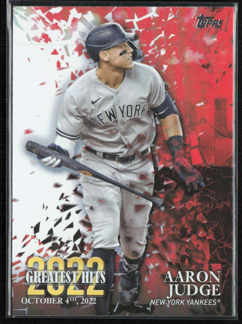 Aaron Judge 2023 Topps Greatest Hits #22GH-25 New York Yankees
