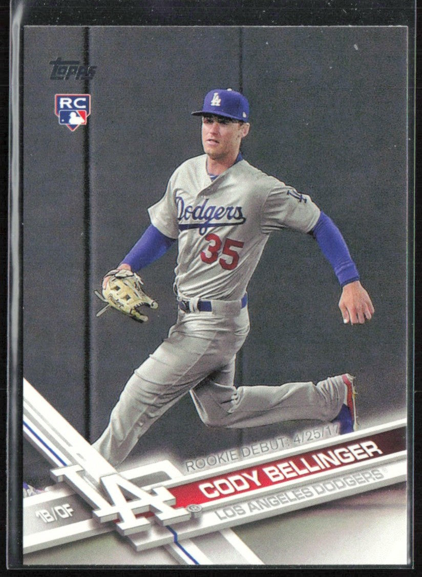 Cody Bellinger 2017 Topps Update RC #US214 Los Angeles Dodgers