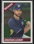 Jonathan Lucroy 2015 Topps Heritage Chrome /999 #THC-445 Milwaukee Brewers