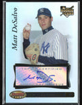 Matt DeSalvo 2007 Bowman's Best RC AUTO #95 New York Yankees