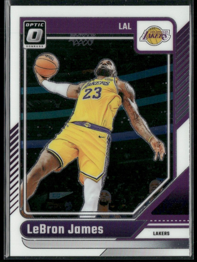 LeBron James 2024 Donruss Optic #148 Los Angeles Lakers