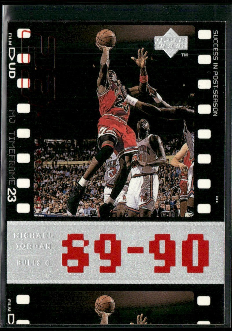 Michael Jordan 1998 Upper Deck MJ TimeFrame #39 Chicago Bulls