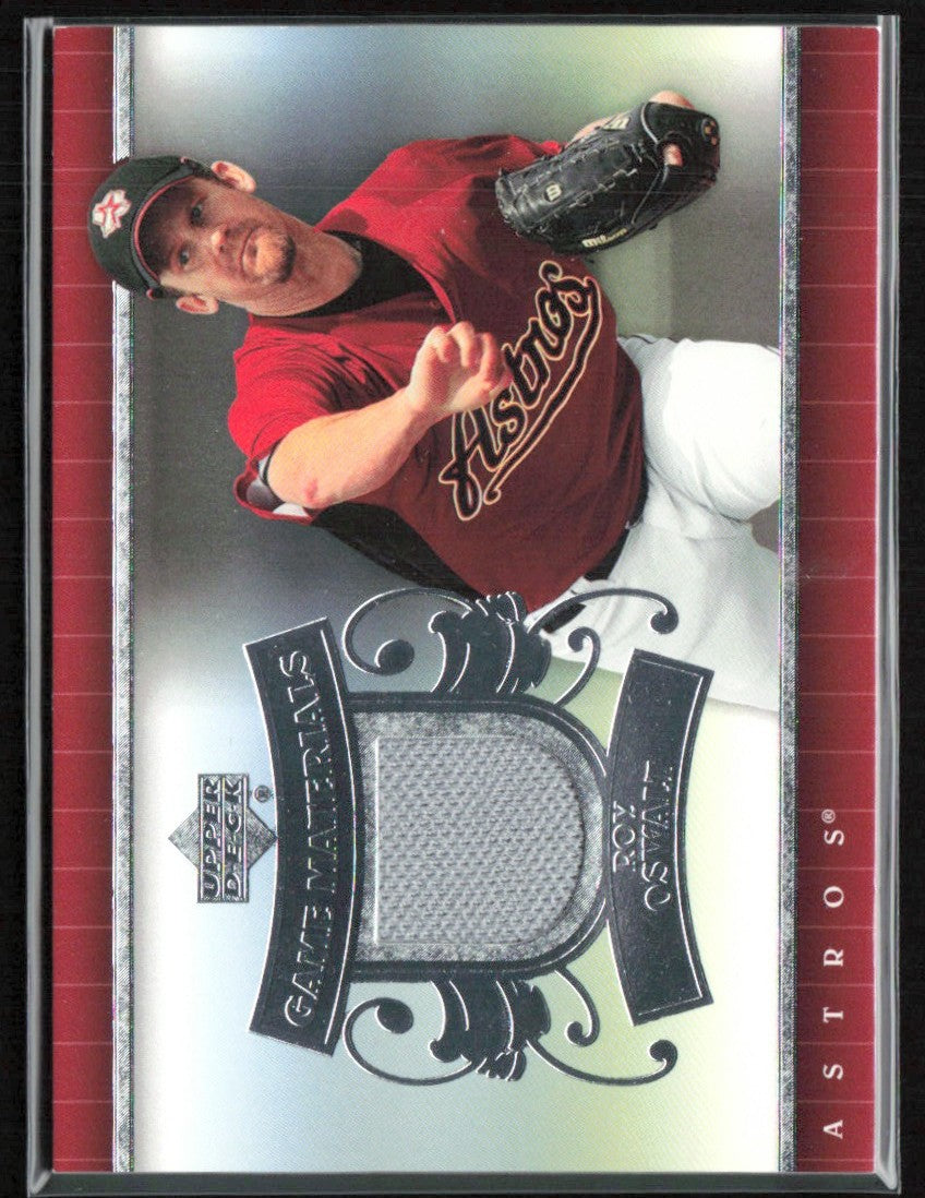 Roy Oswalt 2007 Upper Deck UD Game Materials Jersey #UD-RO Houston Astros