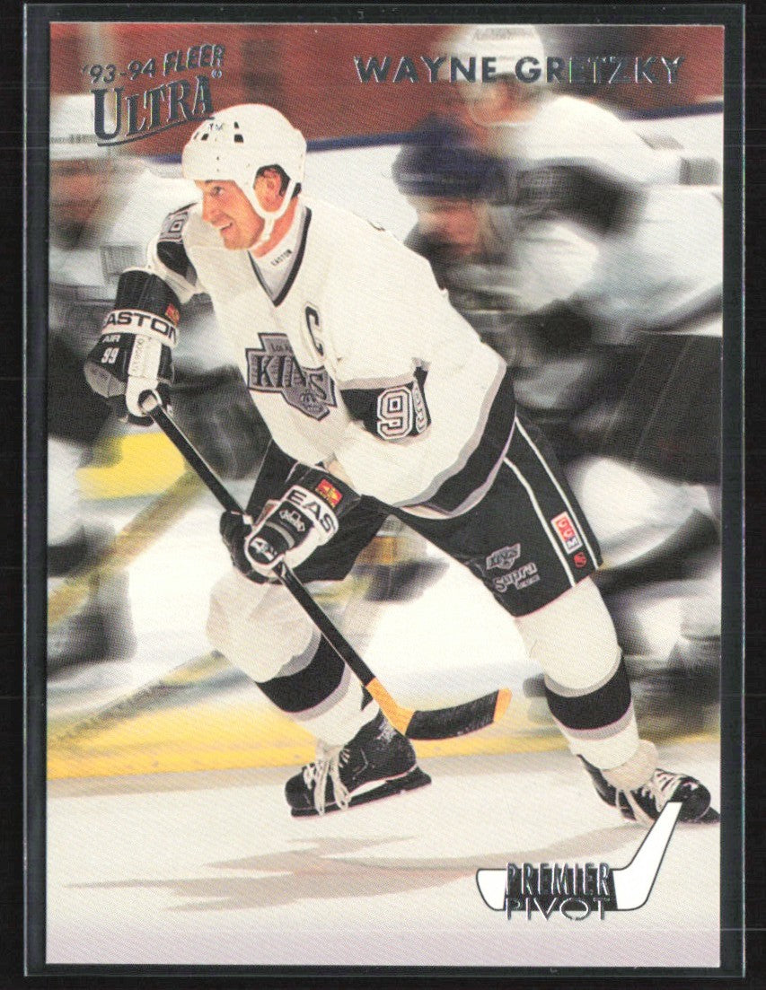 Wayne Gretzky 1993 Fleer Ultra Premier Pivot #2 Los Angeles Kings