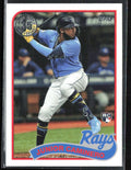 Junior Caminero 2024 Topps 1989 Design RC #89B-50 Tampa Bay Rays