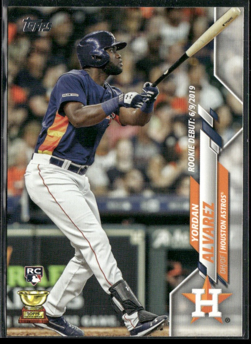 Yordan Alvarez 2020 Topps Update RC #U-300 Houston Astros