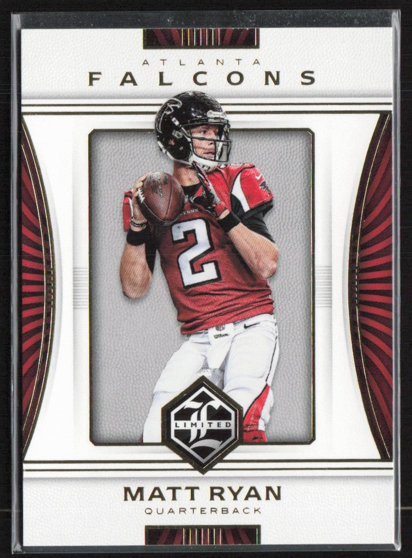 Matt Ryan 2017 Panini Limited #64 Atlanta Falcons