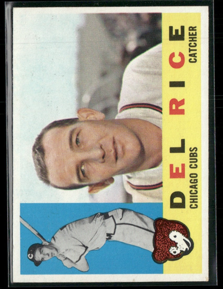 Del Rice 1960 Topps #248 Chicago Cubs