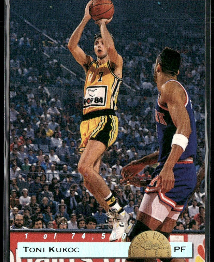Toni Kukoc 1993 Classic Draft Picks Limited Prints /74500 #LP8