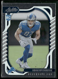 Aidan Hutchinson 2022 Panini Absolute RC #113 Detroit Lions