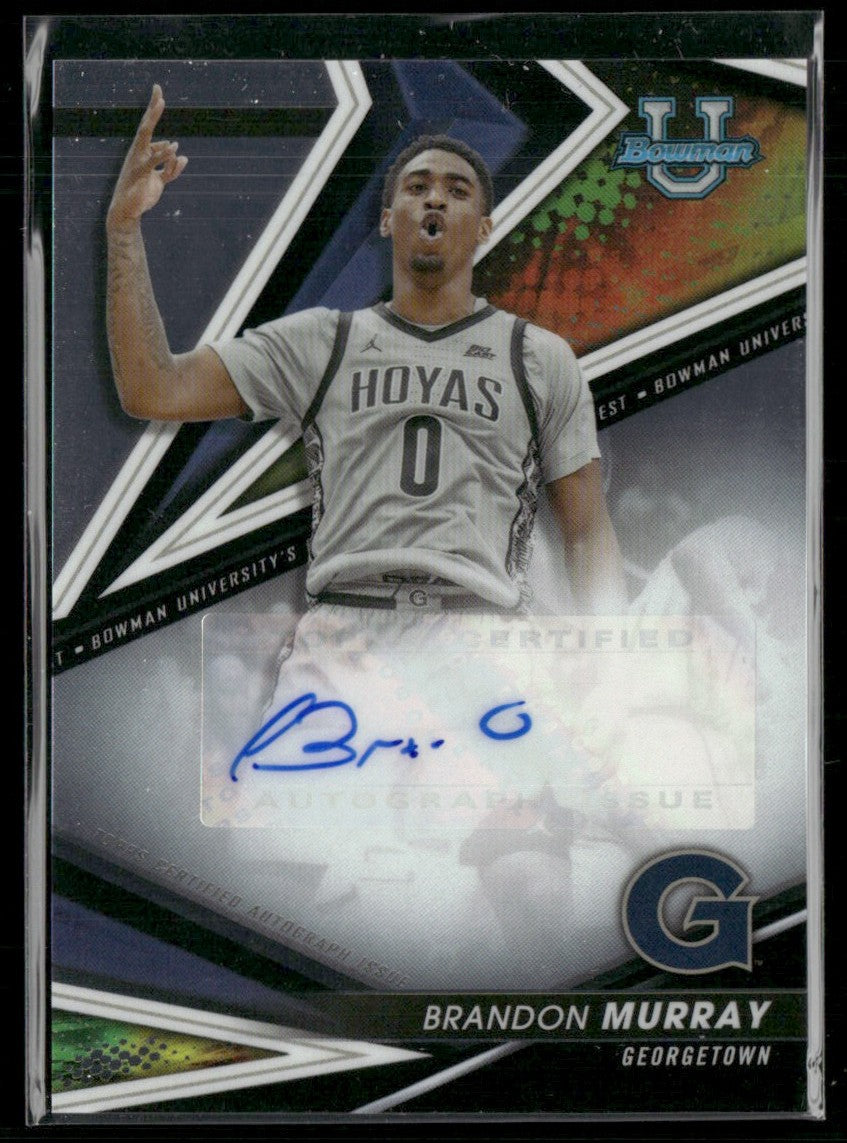 Brandon Murray 2022 Bowman University Best of 2022 Autographs AUTO #BOA-BMU
