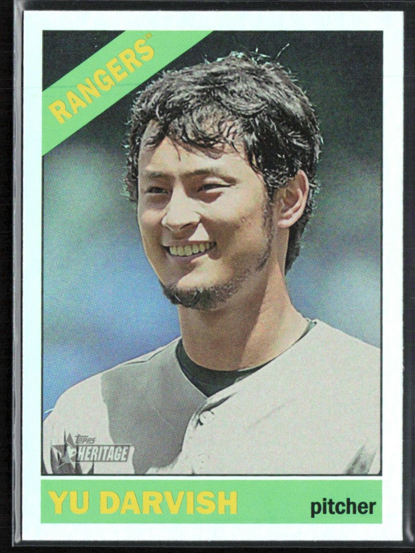 Yu Darvish 2015 Topps Heritage Retail Foil #THC-497 Texas Rangers