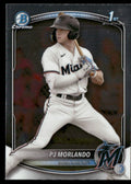 PJ Morlando 2025 Bowman Chrome 1st #BCP-91 Miami Marlins
