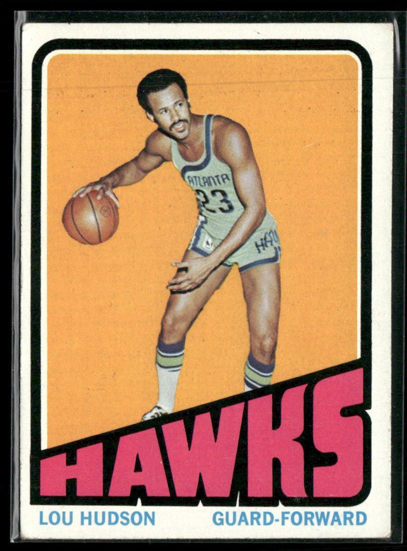 Lou Hudson 1972 Topps #130 Atlanta Hawks