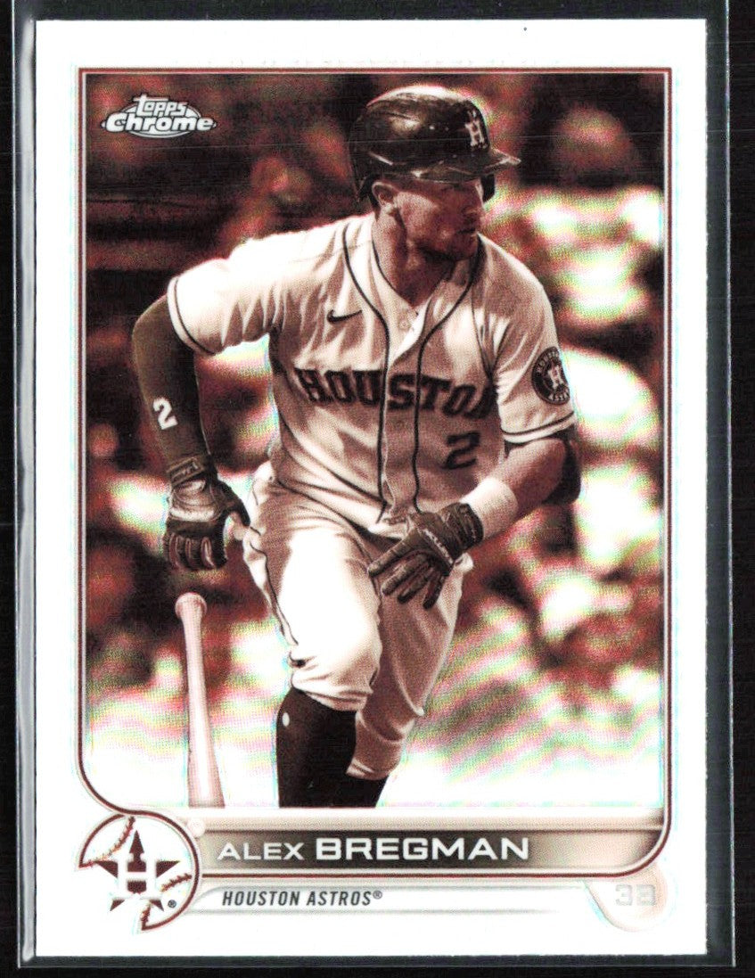 Alex Bregman 2022 Topps Chrome Sepia Refractor #141 Houston Astros