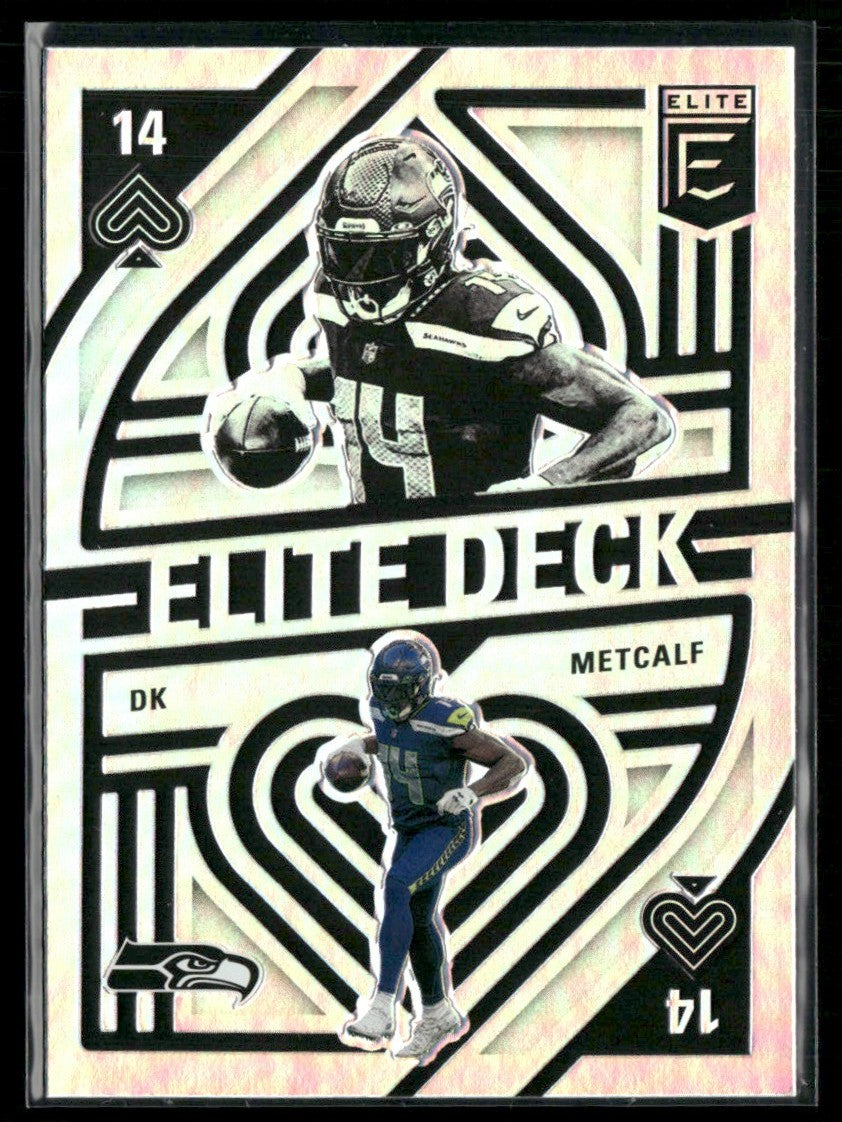 DK Metcalf 2021 Donruss Elite Deck #ED1 Seattle Seahawks