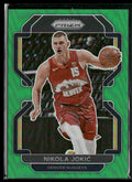 Nikola Jokic 2021 Panini Prizm Green #32 Denver Nuggets