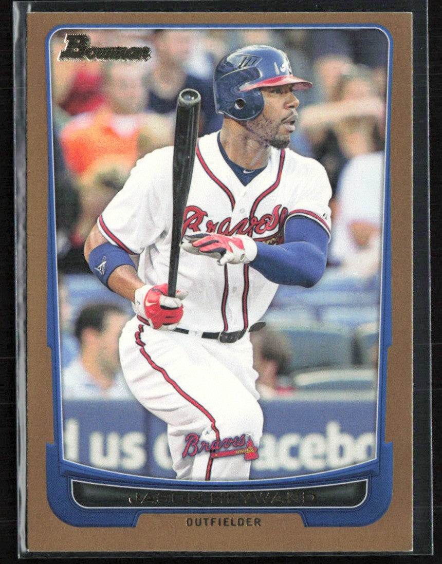 Jason Heyward 2012 Bowman Gold #161 Atlanta Braves