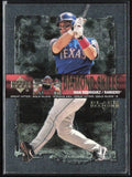 Ivan Rodriguez 2000 Upper Deck Diamond Skills Black Diamond #S5 Texas Rangers