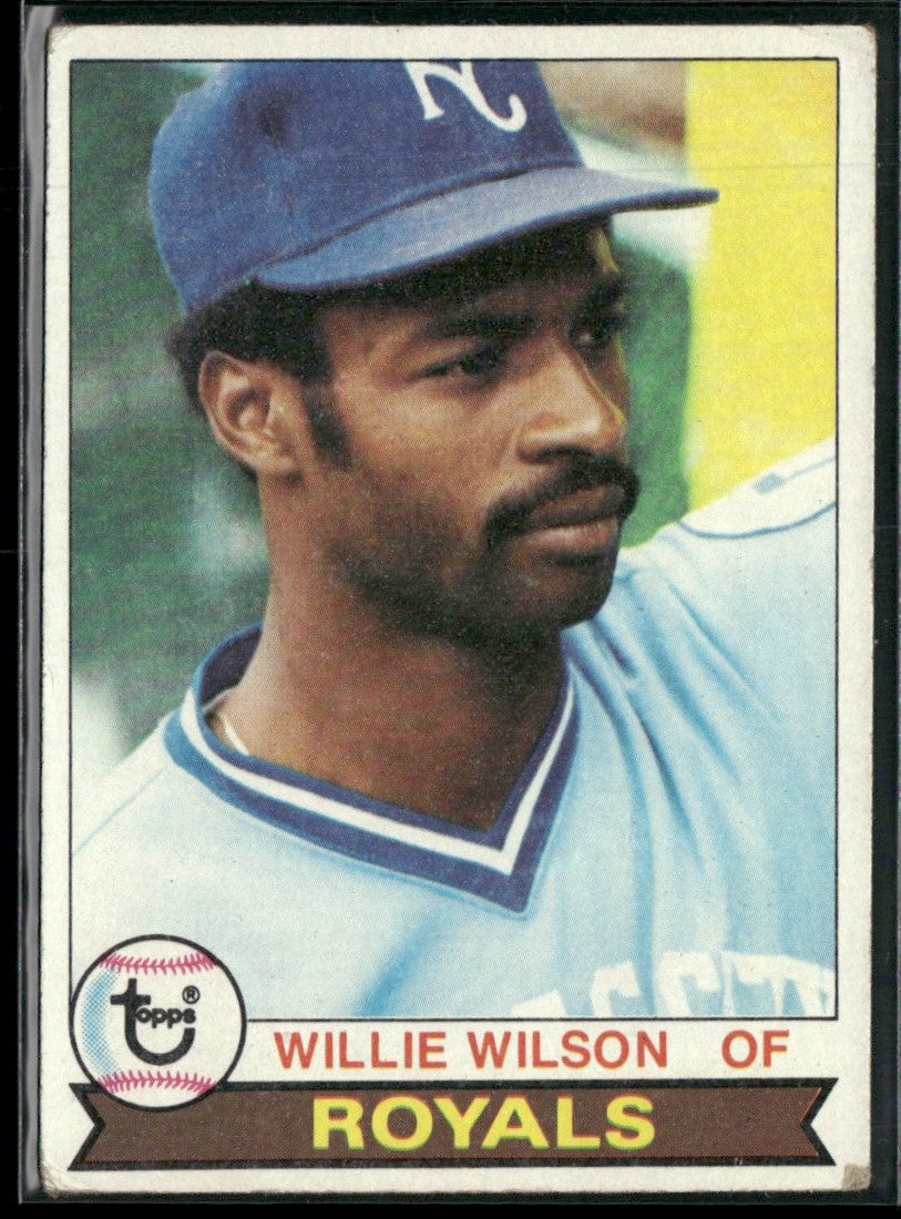 Willie Wilson 1979 Topps RC #409 Kansas City Royals