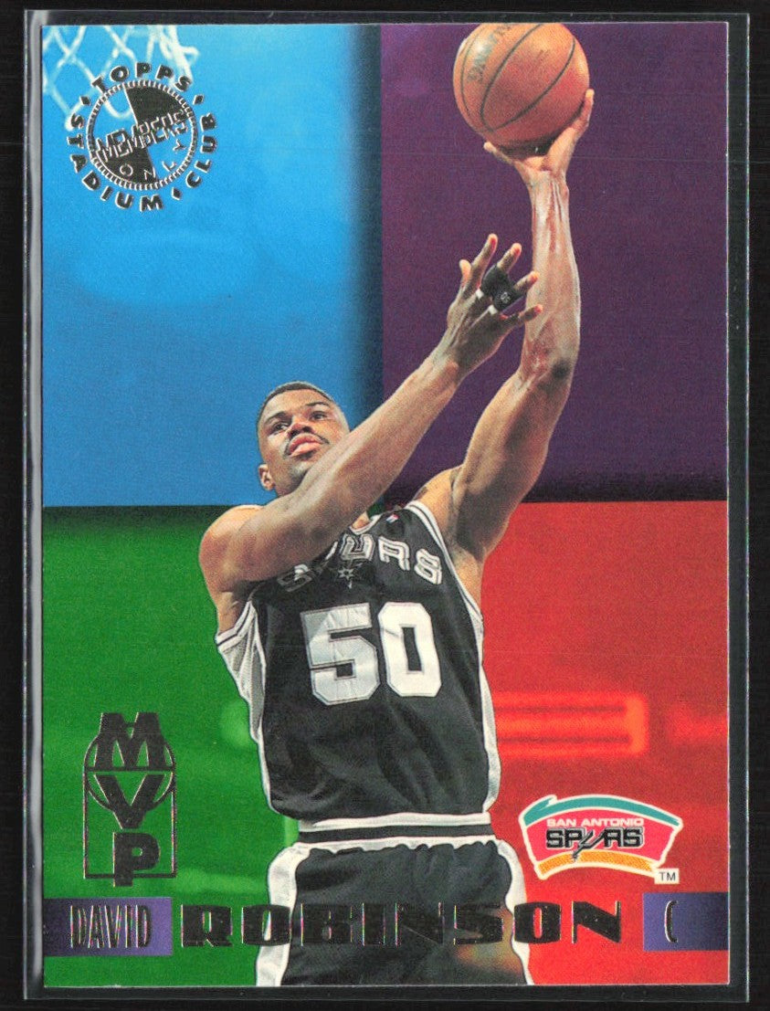 David Robinson 1994 Topps Stadium Club Members Only #34 San Antonio Spurs
