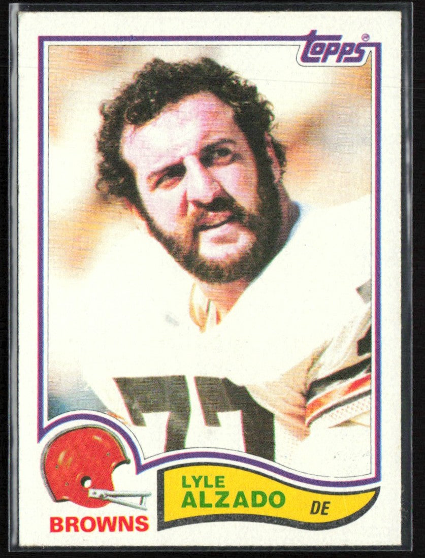 Lyle Alzado 1982 Topps #56 Cleveland Browns