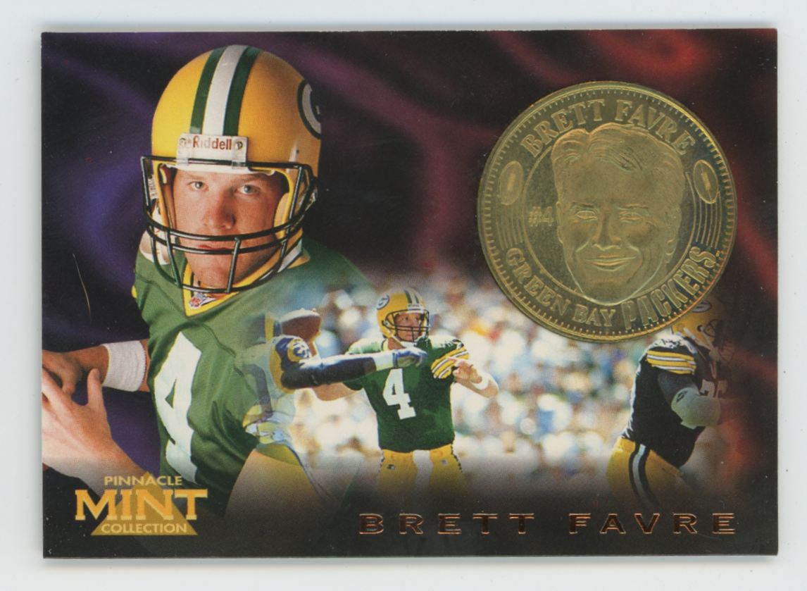 Brett Favre 1996 Pinnacle Mint Quarterback Club #9 Green Bay Packers