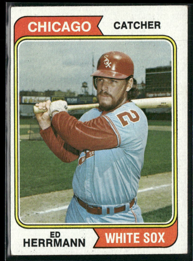 Ed Herrmann 1974 Topps #438 Chicago White Sox
