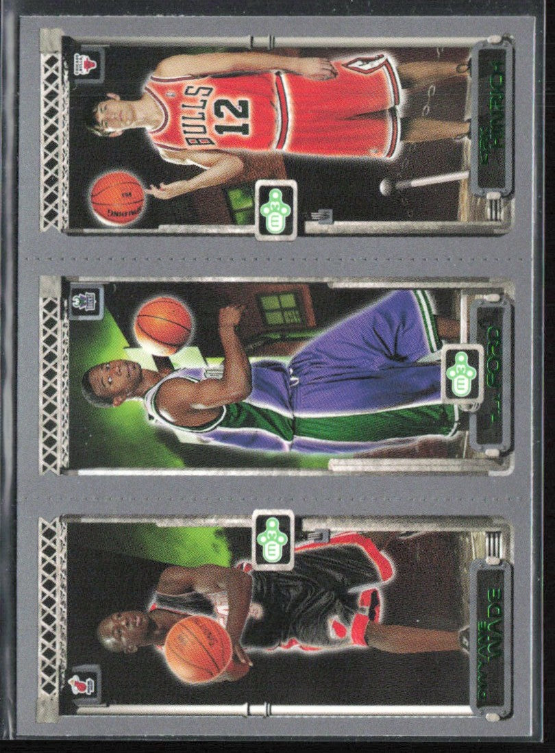 Dwayne Wade Ford Hinrich 2003 Topps Matrix RC #115 Miami Heat
