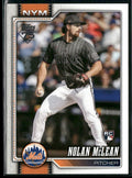 Nolan McLean 2026 Topps RC #214 New York Mets