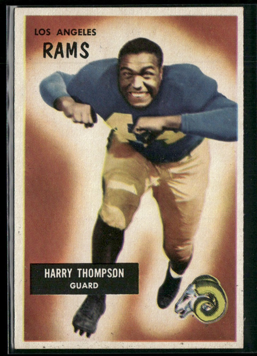 Harry Thompson 1955 Bowman #23 Los Angeles Rams
