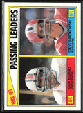 Dan Marino/Steve Bartkowski 1984 Topps #202 Miami Dolphins/Atlanta Falcons