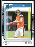 Bo Nix 2024 Donruss Rated Rookies RC #369 Denver Broncos