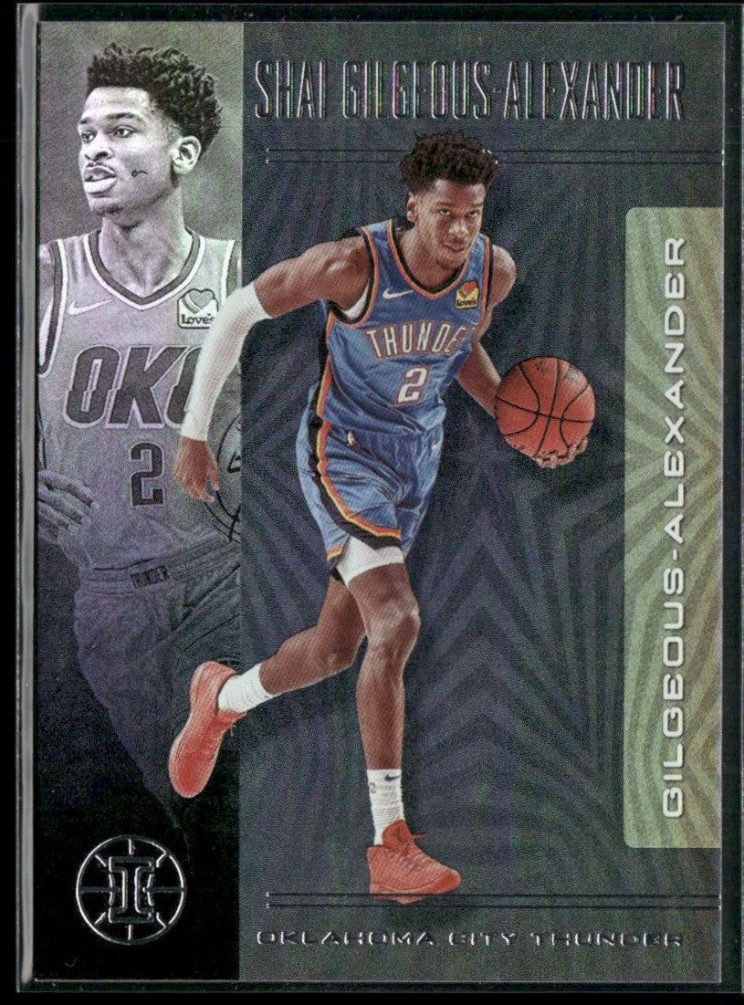 Shai Gilgeous-Alexander 2019 Panini Illusions #96 Oklahoma City Thunder