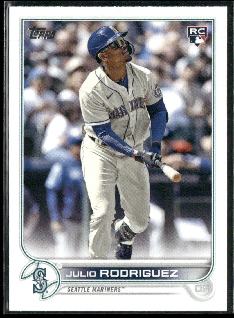 Julio Rodriguez 2022 Topps Update RC #US44 Seattle Mariners