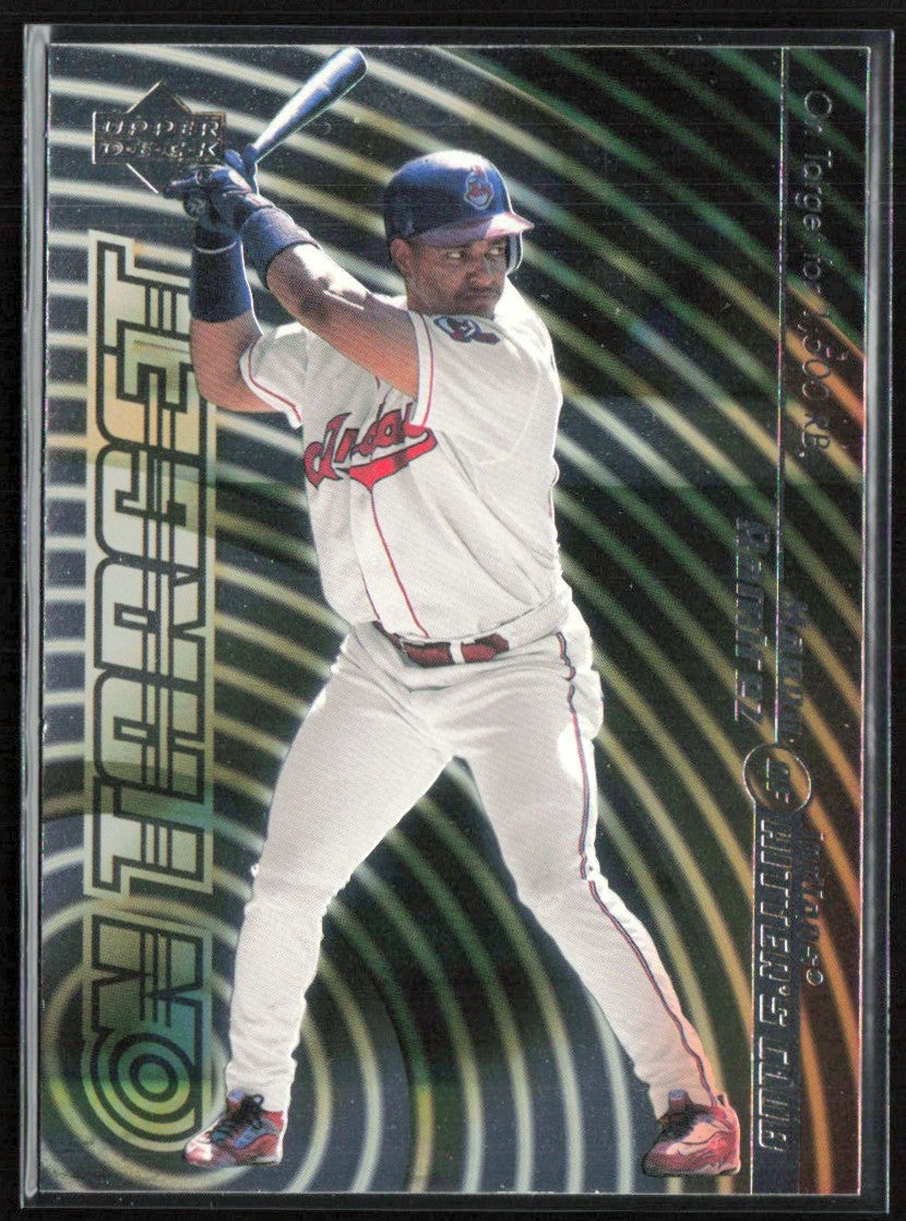 Manny Ramirez 2000 Upper Deck Hitter's Club On Target #OT7 Cleveland Indians