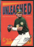Eric Chavez 1999 SkyBox Thunder Unleashed #3 Oakland Athletics