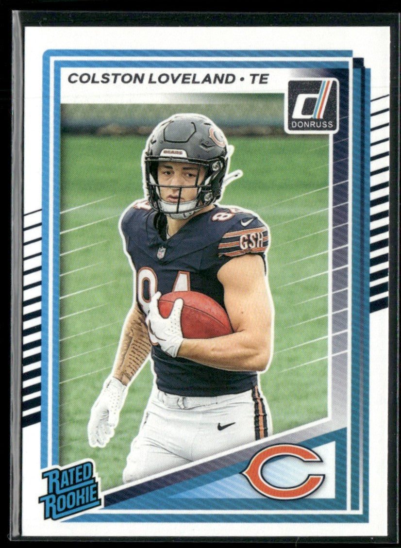 Colston Loveland 2025 Panini Donruss RC #310 Chicago Bears