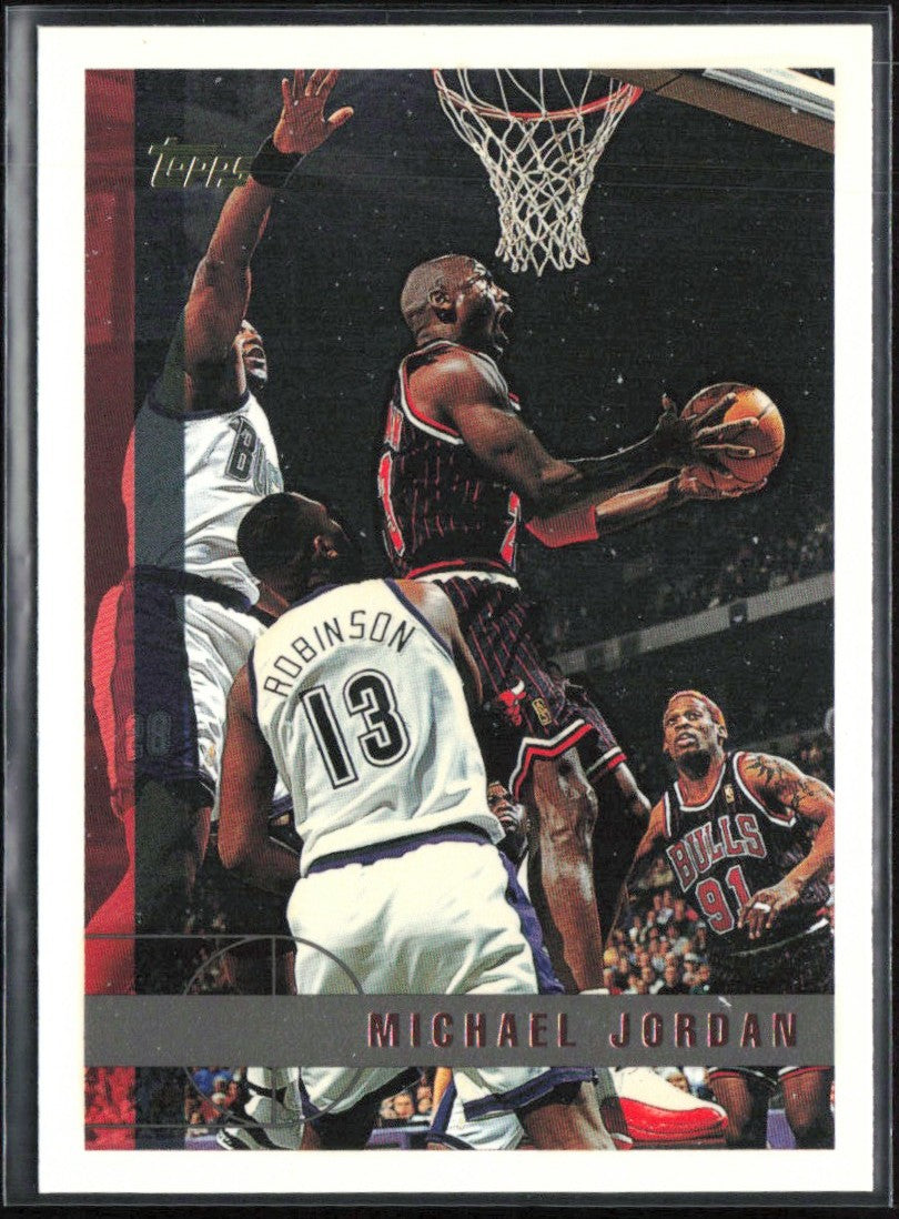 Michael Jordan 1997 Topps #123 Chicago Bulls