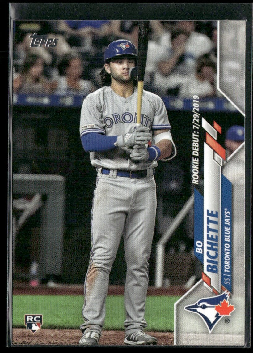 Bo Bichette 2020 Topps Update RC #U-1 Toronto Blue Jays