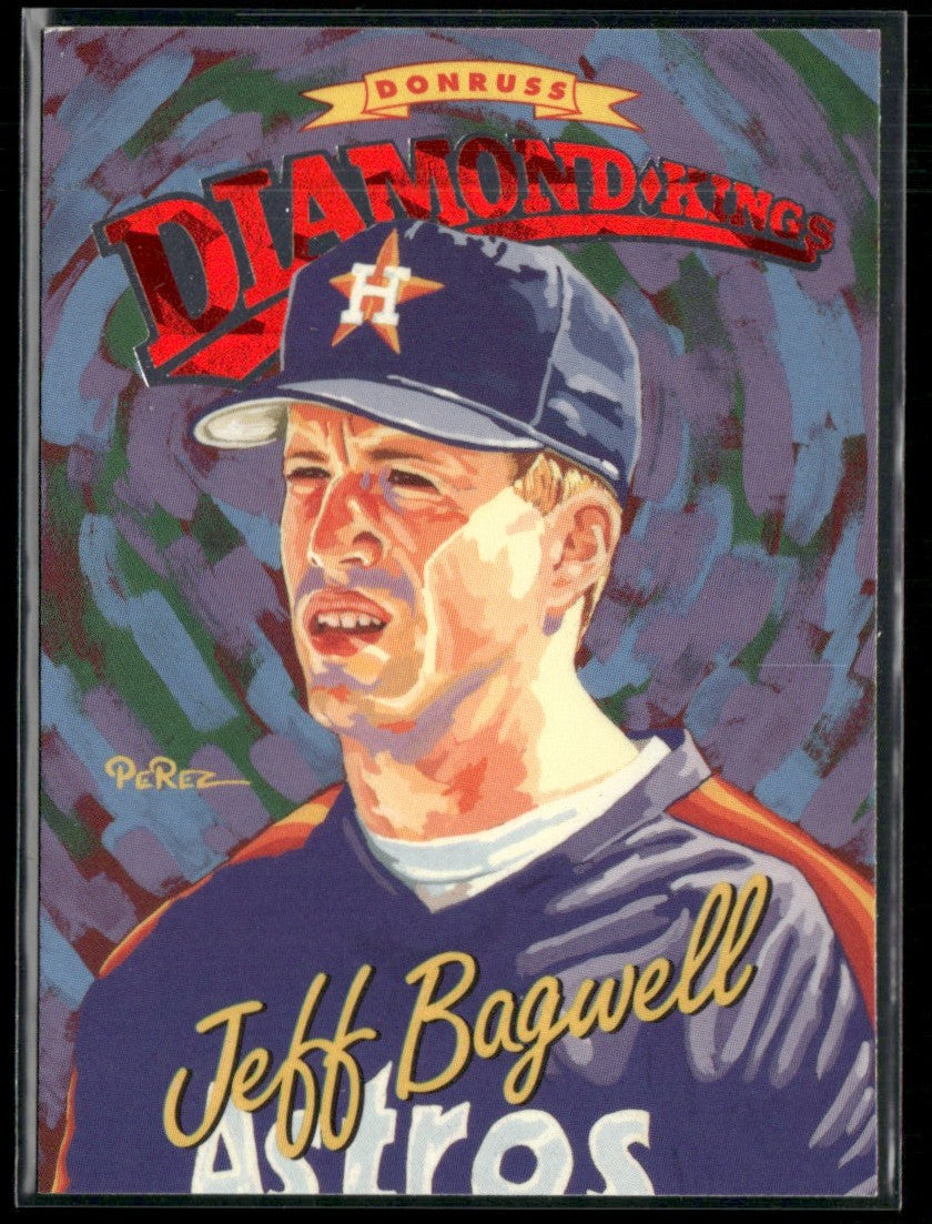 Jeff Bagwell 1994 Donruss Diamond Kings #DK-27 Houston Astros