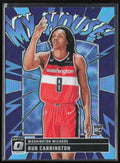 Bub Carrington 2024 Donruss Optic My House Purple RC #8 Washington Wizards