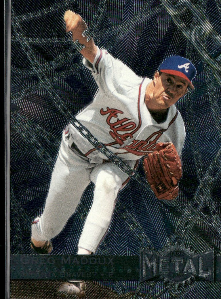Greg Maddux 1996 Metal Universe #134 Atlanta Braves