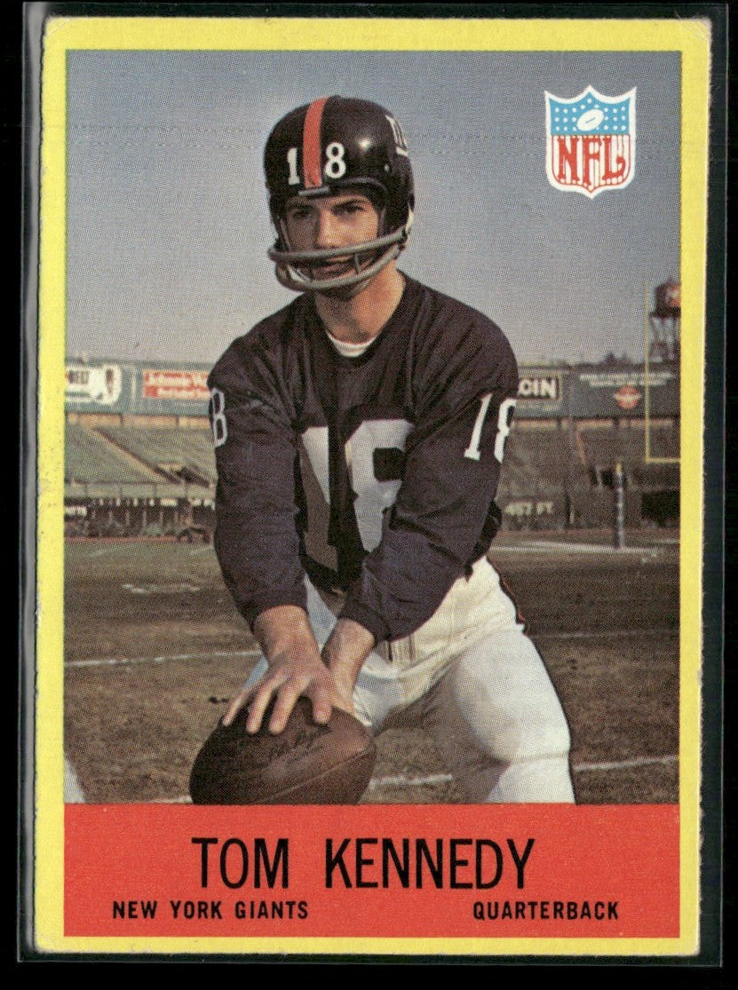 Tom Kennedy 1967 Philadelphia RC #114 New York Giants
