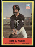 Tom Kennedy 1967 Philadelphia RC #114 New York Giants