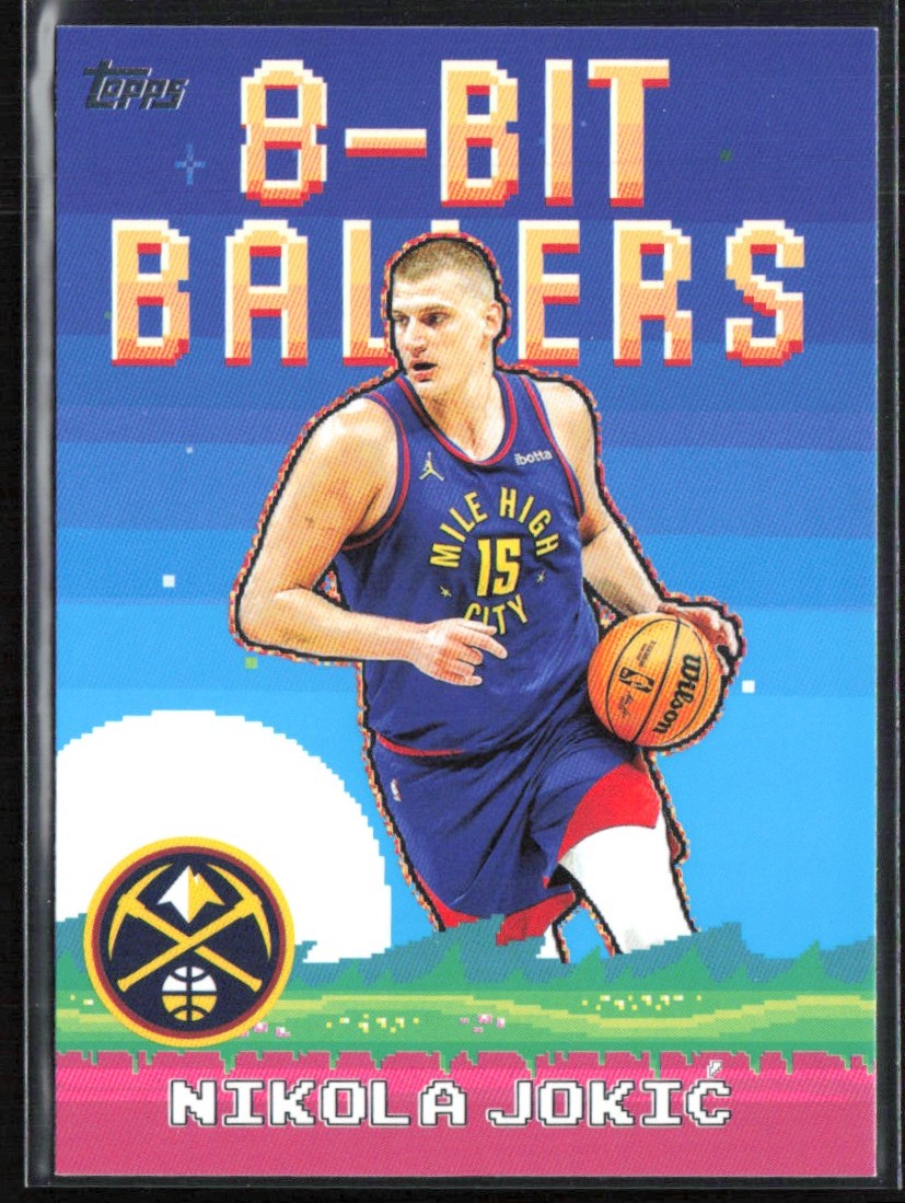 Nikola Jokic 2025 Topps 8-Bit Ballers #8B-20 Denver Nuggets