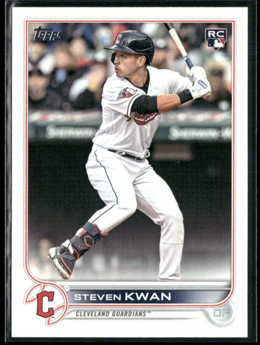 Steven Kwan 2022 Topps Update RC #US261 Cleveland Guardians