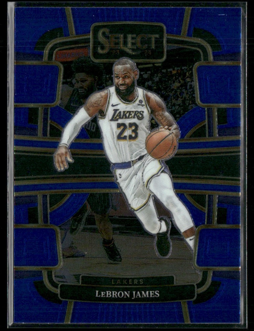LeBron James 2023 Panini Select Concourse #66 Los Angeles Lakers