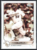 Albert Pujols 2022 Topps Chrome Sepia Refractor #84 Los Angeles Dodgers