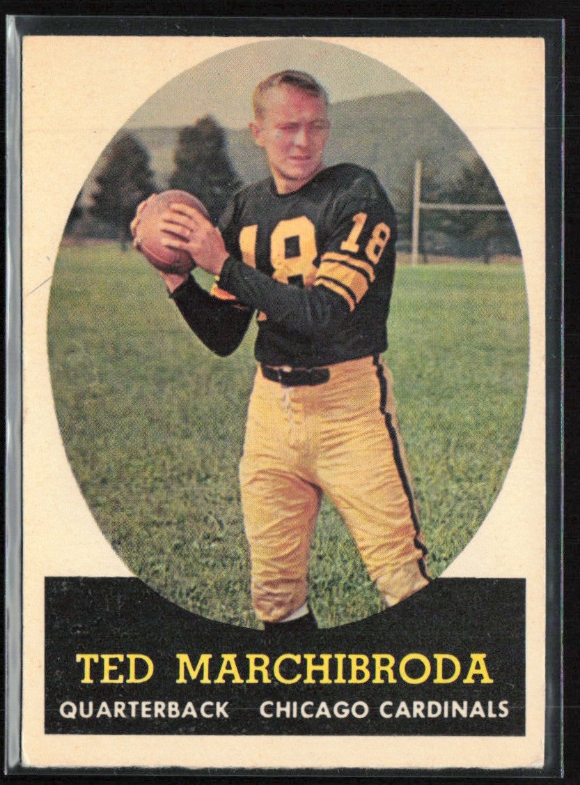 Ted Marchibroda 1958 Topps #44 Chicago Cardinals
